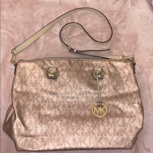 Michael Kors Rose Gold Tote